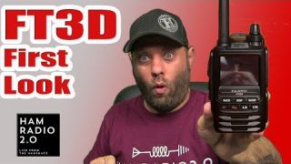 Yaesu FT3D System Fusion HT - First Look